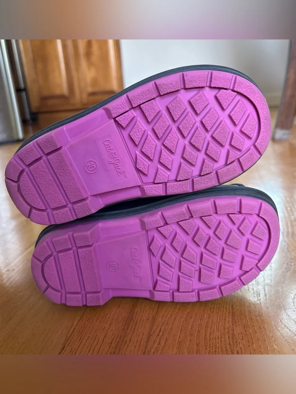Cat & Jack Denver toddler winter boots Pink Snow Little Girls Waterproof Sz 10